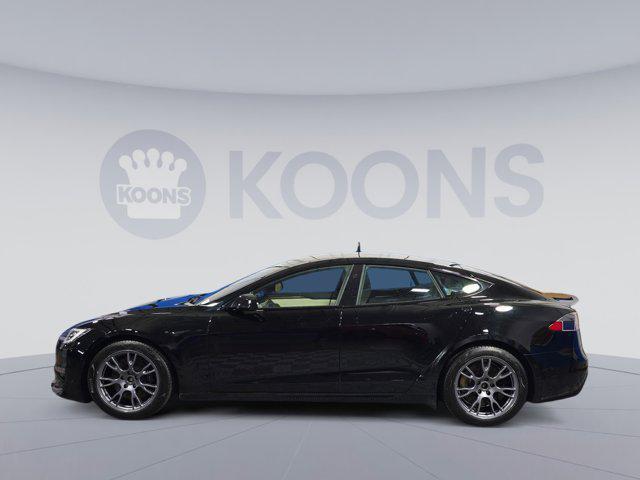 used 2021 Tesla Model S car, priced at $52,695