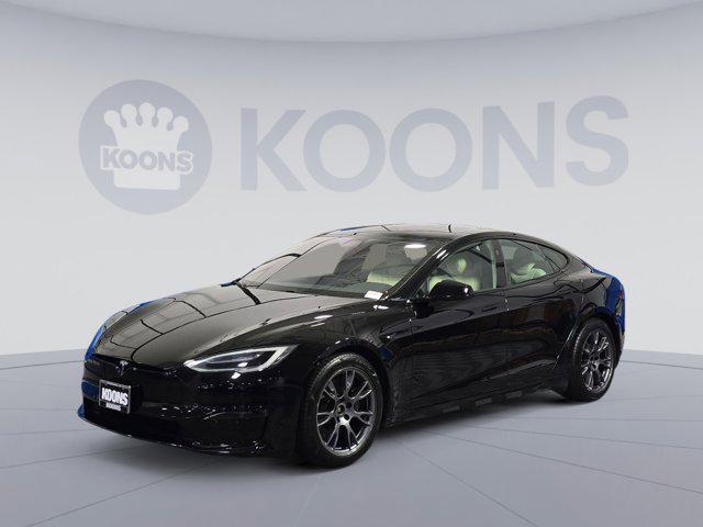 used 2021 Tesla Model S car, priced at $52,695