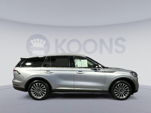 used 2022 Lincoln Aviator car, priced at $41,500