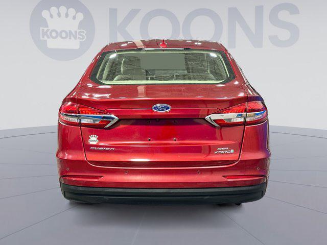 used 2019 Ford Fusion Hybrid car, priced at $12,250