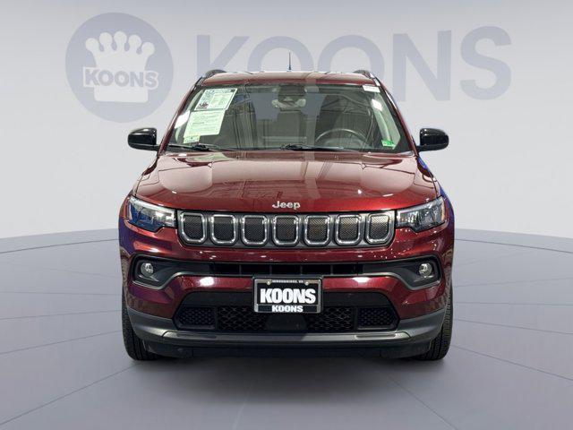 used 2022 Jeep Compass car, priced at $18,000