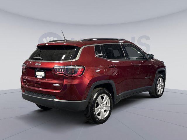 used 2022 Jeep Compass car, priced at $18,000