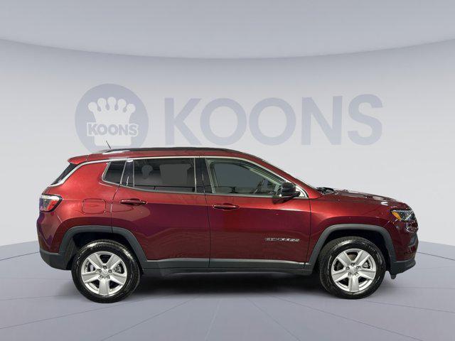 used 2022 Jeep Compass car, priced at $18,000