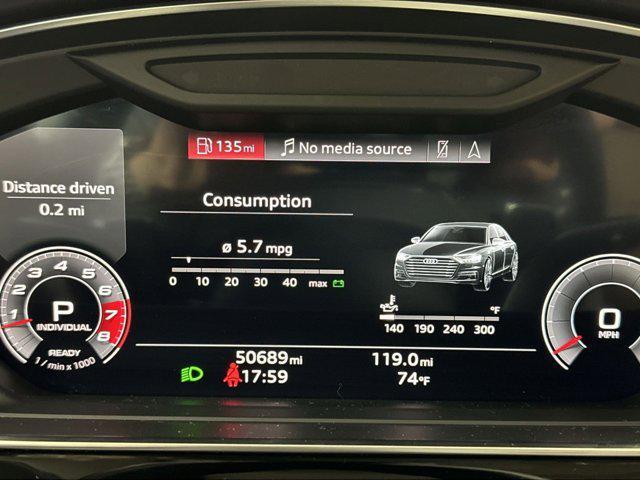 used 2021 Audi A8 car, priced at $39,000