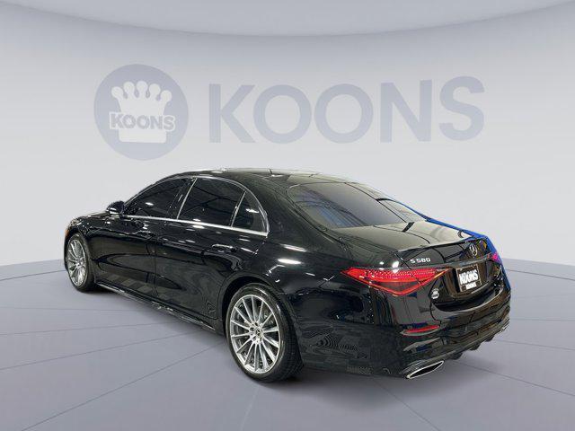 used 2021 Mercedes-Benz S-Class car, priced at $64,000