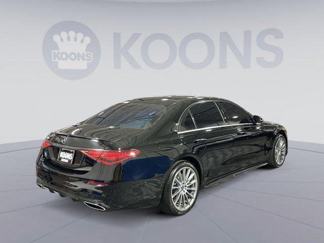 used 2021 Mercedes-Benz S-Class car, priced at $64,000