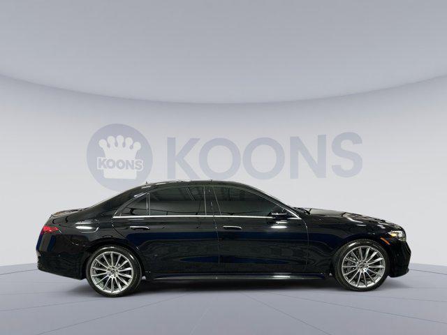 used 2021 Mercedes-Benz S-Class car, priced at $64,000