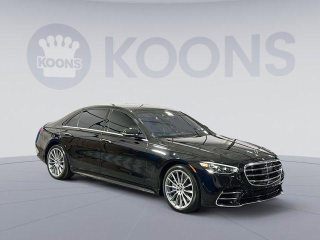 used 2021 Mercedes-Benz S-Class car, priced at $64,000