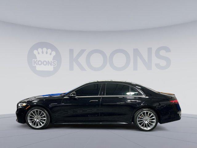 used 2021 Mercedes-Benz S-Class car, priced at $64,000