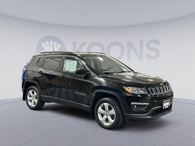 used 2021 Jeep Compass car, priced at $19,200