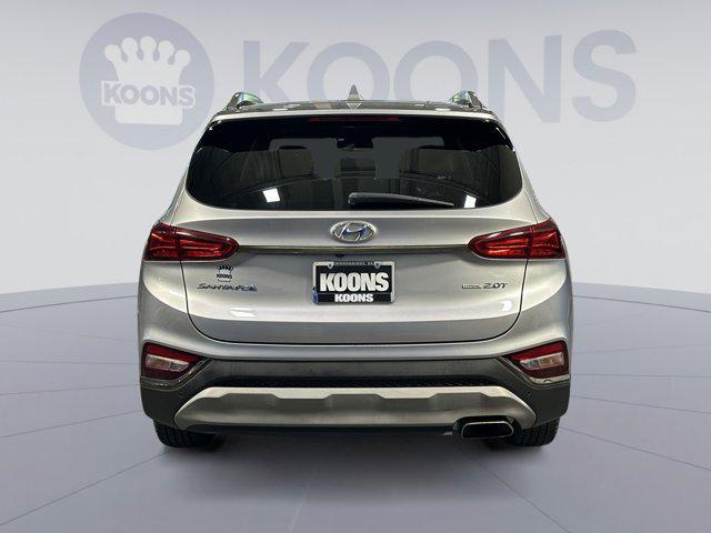 used 2020 Hyundai Santa Fe car, priced at $19,995