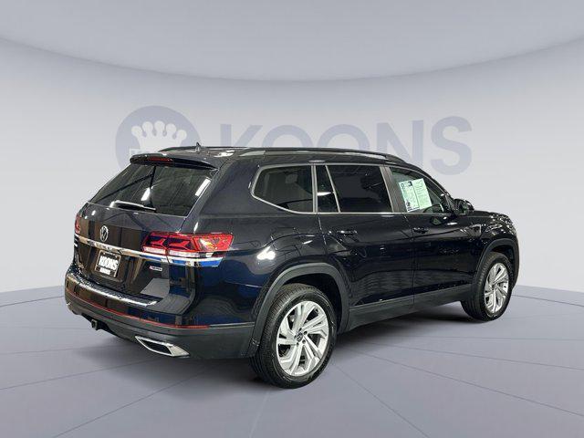 used 2021 Volkswagen Atlas car, priced at $25,800