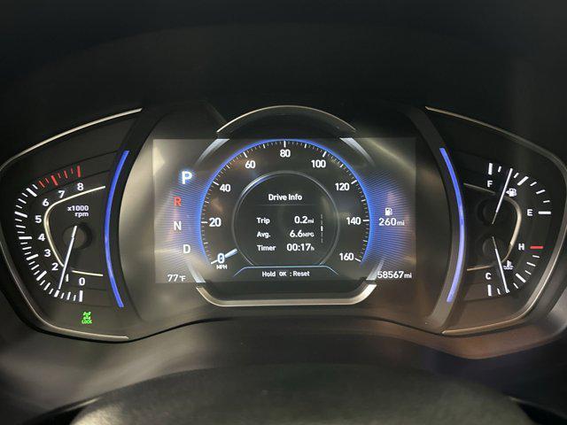 used 2019 Hyundai Santa Fe car, priced at $16,100