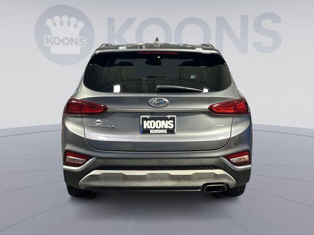 used 2019 Hyundai Santa Fe car, priced at $16,100