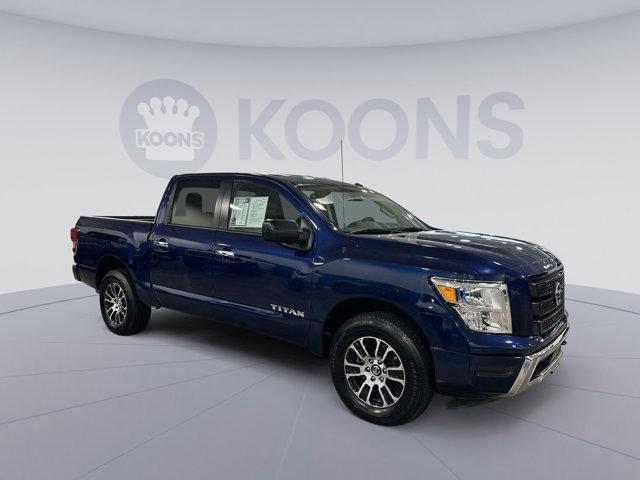 used 2021 Nissan Titan car, priced at $27,000