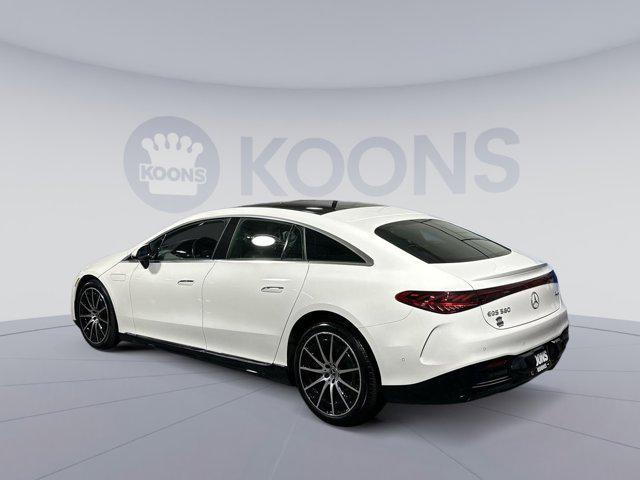 used 2023 Mercedes-Benz EQS 580 car, priced at $55,995