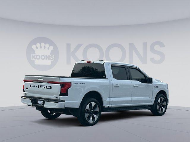 used 2024 Ford F-150 Lightning car, priced at $58,695