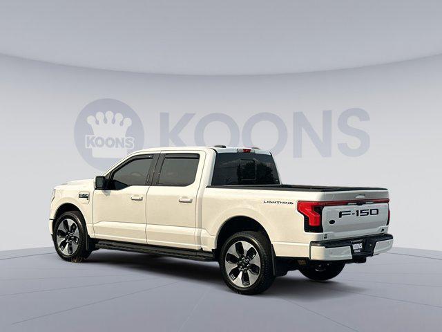 used 2024 Ford F-150 Lightning car, priced at $58,695