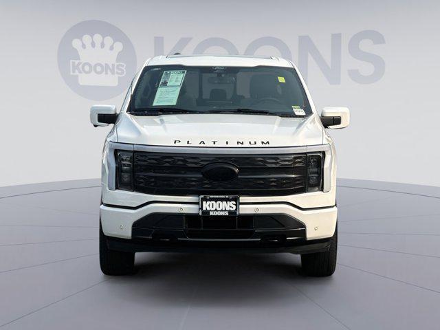 used 2024 Ford F-150 Lightning car, priced at $58,695