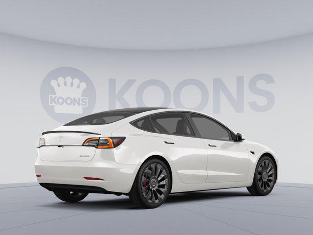 used 2023 Tesla Model 3 car, priced at $23,500