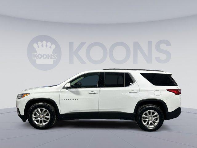 used 2021 Chevrolet Traverse car, priced at $26,500