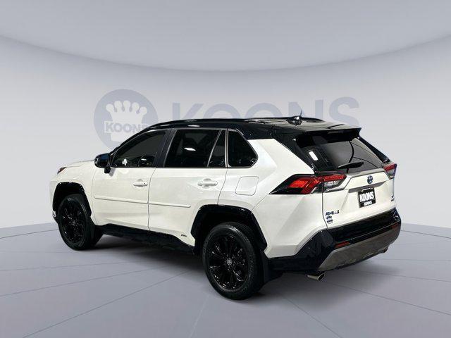 used 2022 Toyota RAV4 Hybrid car, priced at $30,500