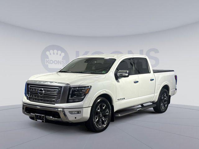 used 2021 Nissan Titan car, priced at $33,500