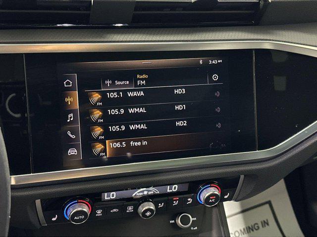 used 2020 Audi Q3 car, priced at $20,195