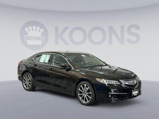 used 2016 Acura TLX car, priced at $15,000