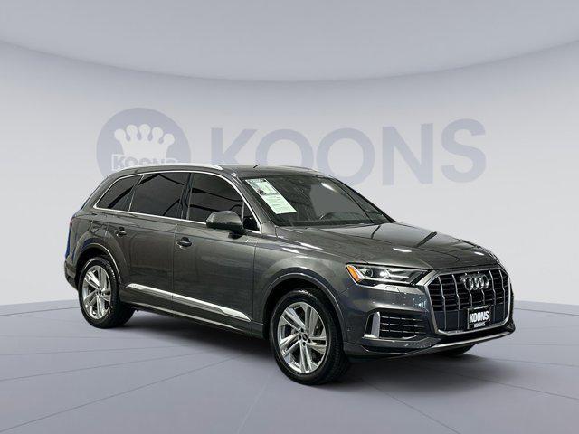 used 2021 Audi Q7 car, priced at $30,395