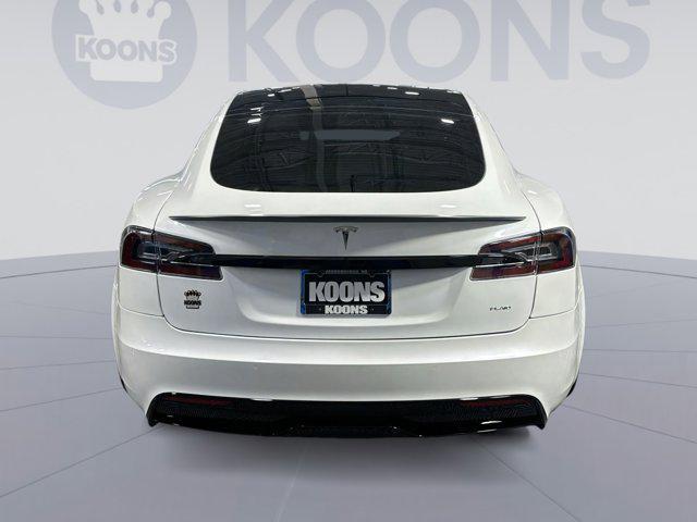 used 2021 Tesla Model S car, priced at $53,685