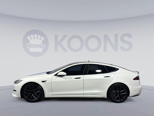 used 2021 Tesla Model S car, priced at $53,685