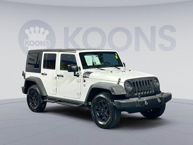 used 2016 Jeep Wrangler Unlimited car, priced at $16,750