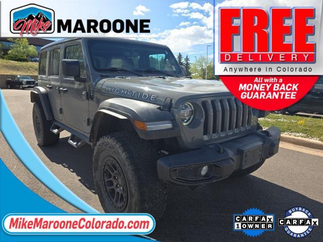 used 2022 Jeep Wrangler Unlimited car, priced at $40,371