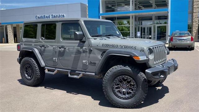 used 2022 Jeep Wrangler Unlimited car, priced at $39,698
