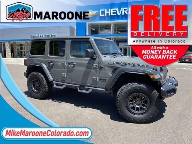 used 2022 Jeep Wrangler Unlimited car, priced at $40,098