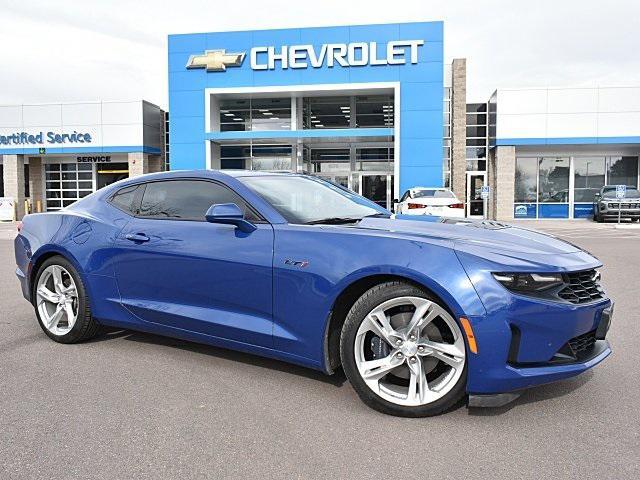 used 2021 Chevrolet Camaro car, priced at $35,098