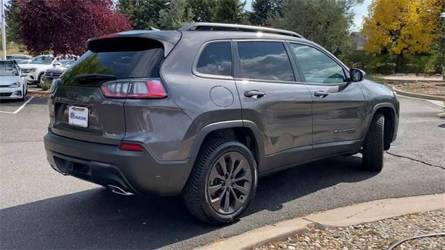 used 2021 Jeep Cherokee car, priced at $21,598