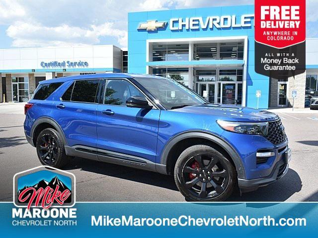 used 2022 Ford Explorer car, priced at $42,598