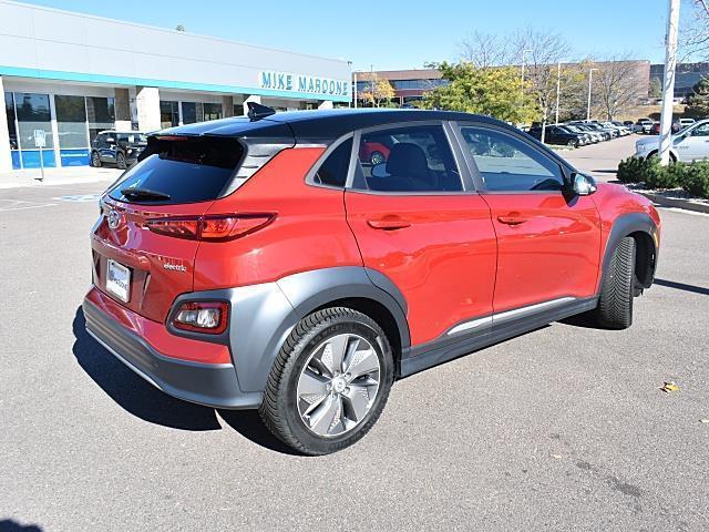 used 2021 Hyundai Kona EV car, priced at $16,903