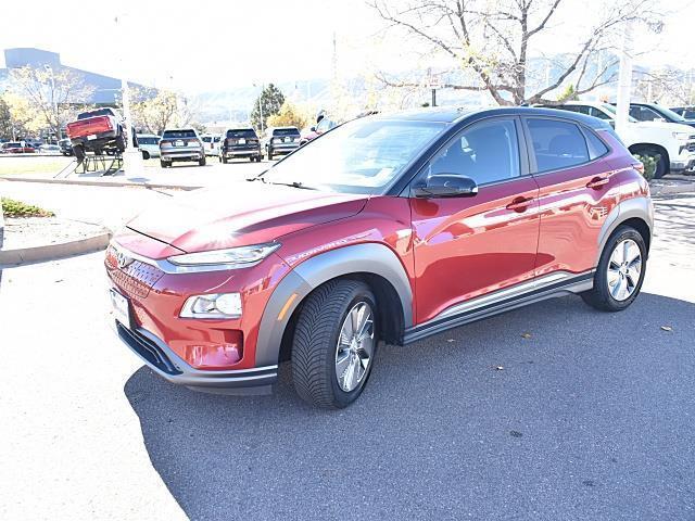 used 2021 Hyundai Kona EV car, priced at $16,903