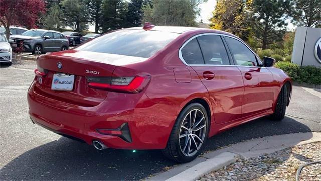 used 2021 BMW 330 car, priced at $27,598