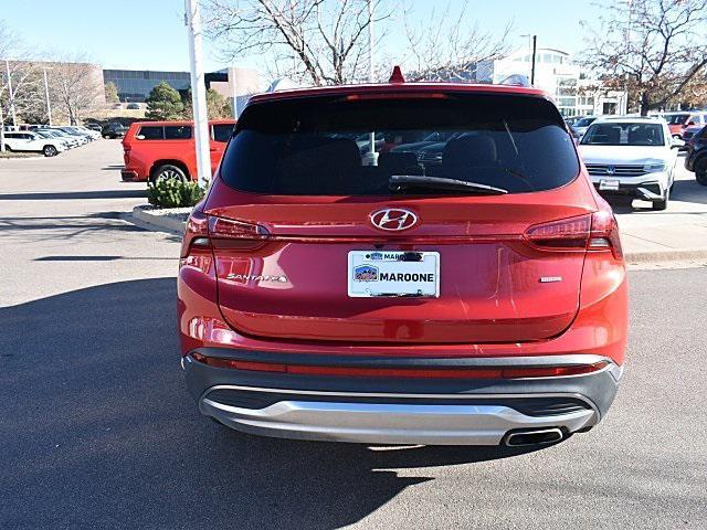 used 2022 Hyundai Santa Fe car, priced at $24,098