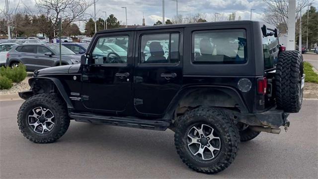 used 2013 Jeep Wrangler Unlimited car, priced at $17,276