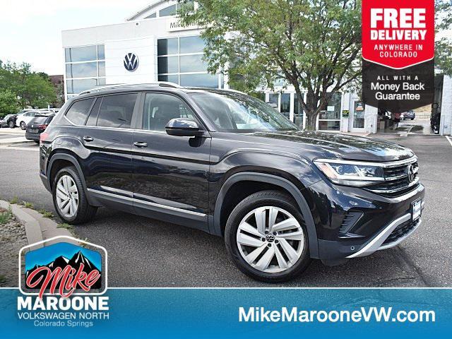 used 2021 Volkswagen Atlas car, priced at $30,898