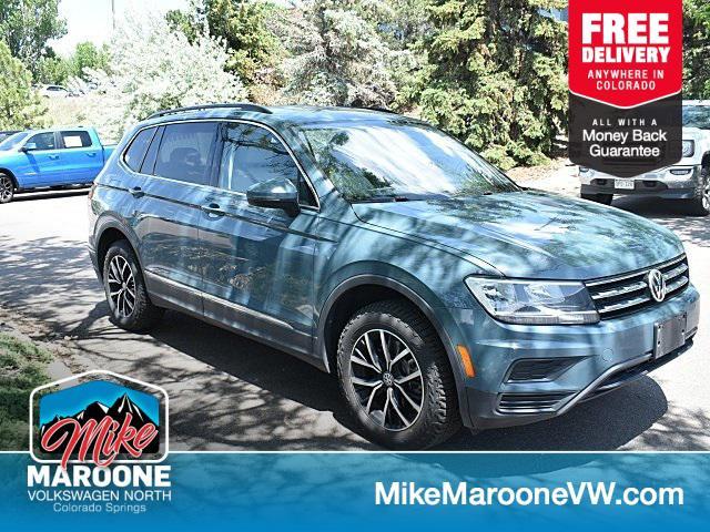 used 2021 Volkswagen Tiguan car, priced at $20,198