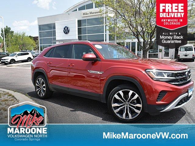 used 2022 Volkswagen Atlas Cross Sport car, priced at $27,398