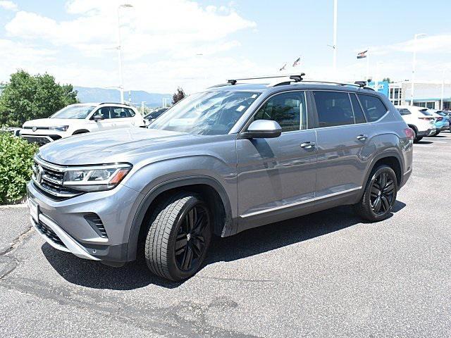 used 2021 Volkswagen Atlas car, priced at $23,398