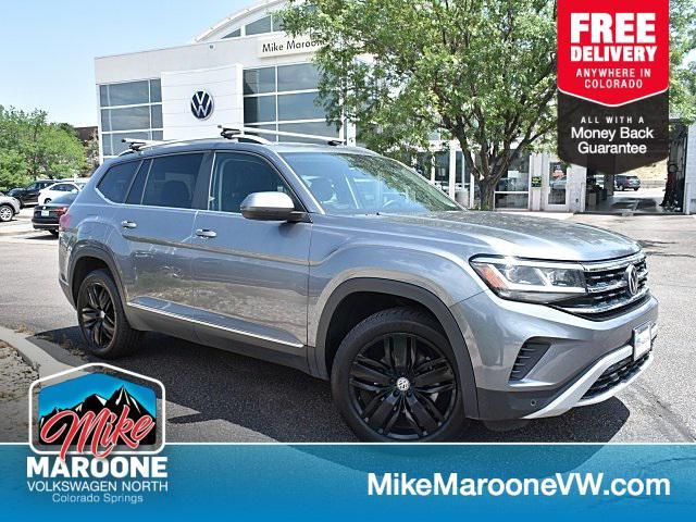 used 2021 Volkswagen Atlas car, priced at $23,398