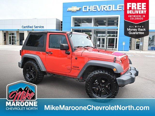 used 2018 Jeep Wrangler JK car, priced at $20,698